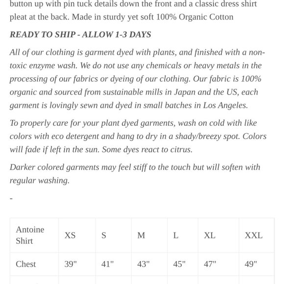 Rudy Jude Antoine Shirt NWOT - Picture 5 of 5